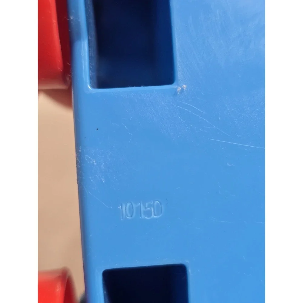 Vtg MATTEL FISHER PRICE Plastic DIAL TELEPHONE Noise PULL TOY B SOUND